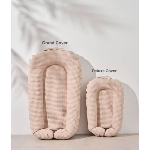 Cover Deluxe+ for Docks • Grand Cover for Docks • Organic Cotton Oeko-TEX Standard • Breathable Natural Soft with Embroidery • Cover Only