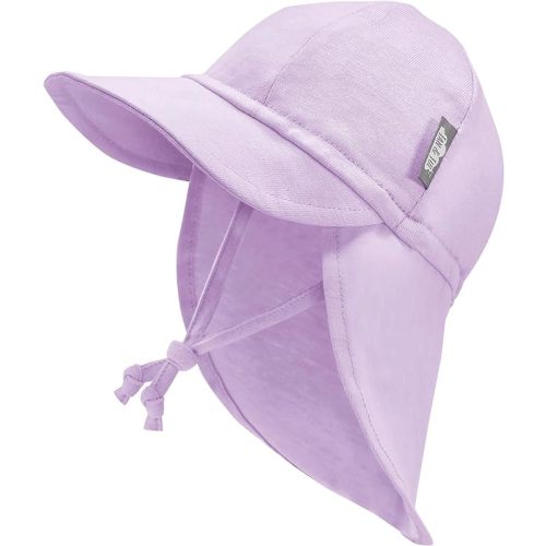 JAN & JUL Sun Soft Baby Cap | Cotton Neck Flap Hat for Littles