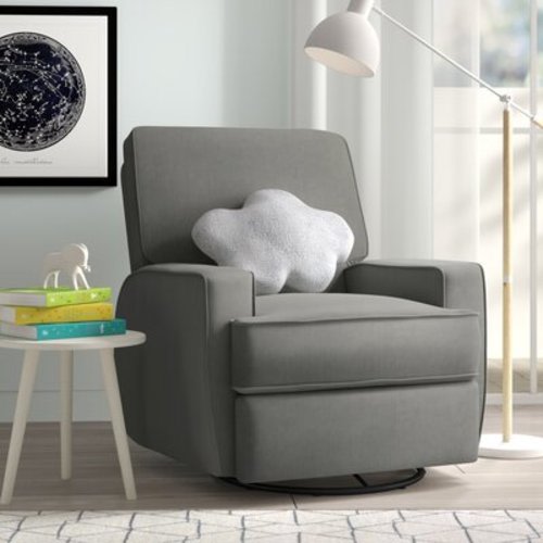 Mack & Milo™ Abingdon Upholstered Swivel Reclining Glider & Reviews | Wayfair