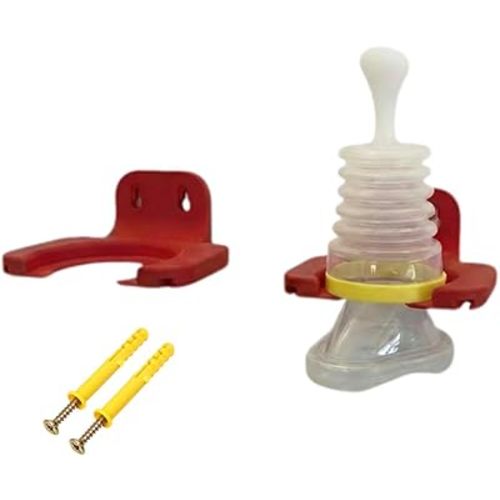 1PCS Wall Mount Kit for LifeVac Choking Rescue Device - Emergency Storage Holder with Quick-Release Design, Easy Installation(Device not Included)