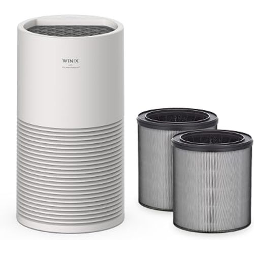 WINIX AT40 Air Purifier with 2 Years of Filters for Extra Large Room Up to 1968 Ft² in 1 Hr With Air Quality Monitor, True HEPA, Carbon Filter and Auto Mode, Captures Dander, Smoke, Dust