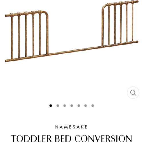 Namesake Toddler Bed Conversion Kit for Abigail + Winston M15599 | Modern Nursery™