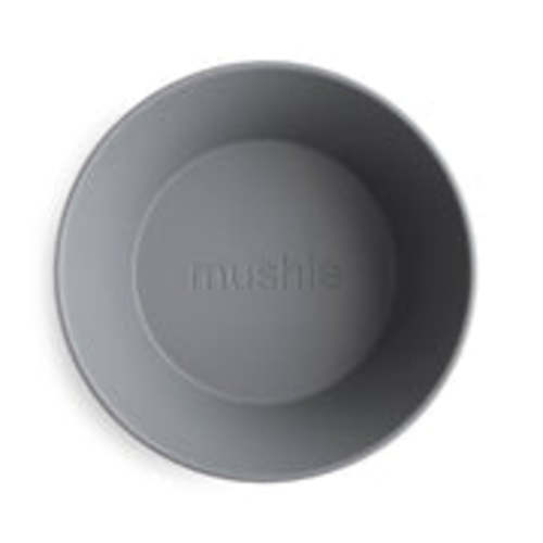 Mushie Round Dinnerware Baby Bowl, Set of 2