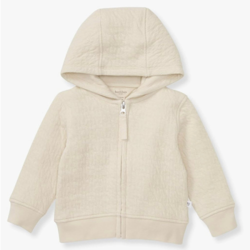 Burt's Bees Baby Unisex Jacket, Lightweight Zip-up Sweatshirt Hooded Coat or Vest, Organic Cotton