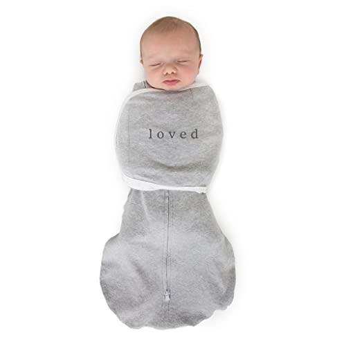 SwaddleDesigns 6-Way Omni Swaddle Sack, Arms Up Swaddle for Newborn, More Options to Calm Startle Reflex, Improves Sleep