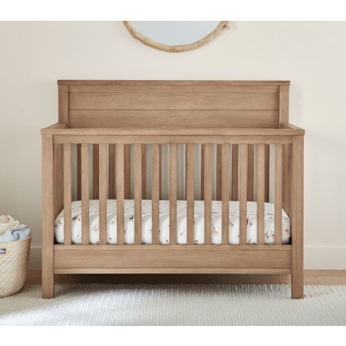 Charlie 4-in-1 Convertible Baby Crib | Pottery Barn Kids- Seadrift