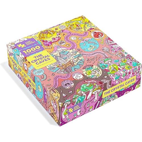 The Crystal Caves • 1000 Piece Jigsaw Puzzle from The Magic Puzzle Company • Series Two