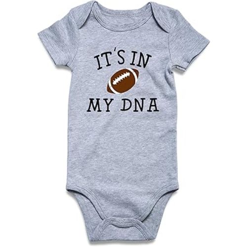 Loveternal Neutral Baby Girls Boys Cotton Romper Cute Saying Newborn Clothes 0-12 Months