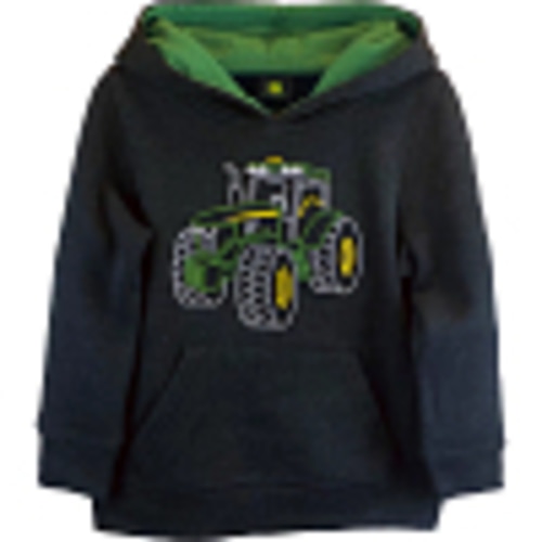 3D Tractor Hoodie - 2T