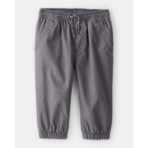 Baby Boy Lined Joggers - Grey - Carter's | Carter's
