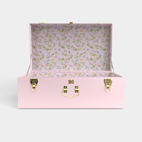 Girl Grand Trunk | Best Seller - Pink / Sylvia’s Summer / Embroidery