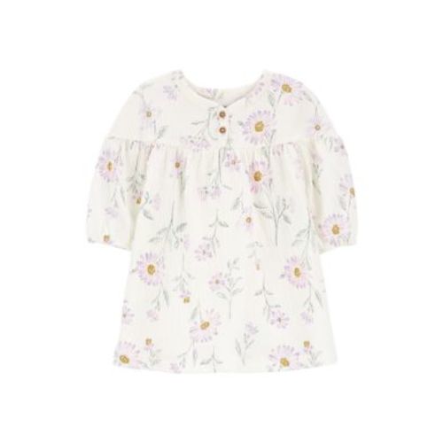 Baby Girls Floral Dress and Diaper Cover
