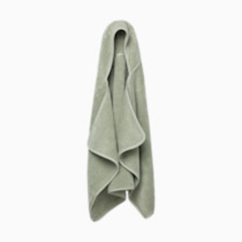 Lalo The Organic Ribbed Hooded Towel - Sage