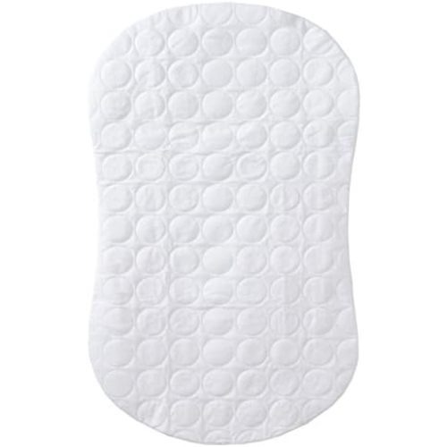 HALO BassiNest Protective Waterproof Cover for Bassinet Pad, White