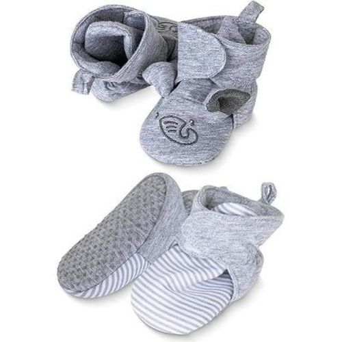 Rising Star Baby Girls & Boys Booties, Non Slip Grippers Slippers for Infants Ages 0-12 Months