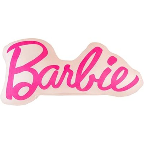 Franco Barbie Movie Luxe Super Soft Plush Squishy 17" Inch Logo Decorative Pillow
