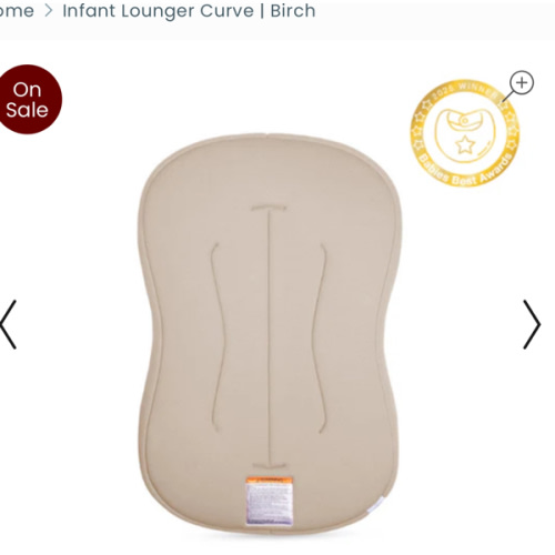 Infant Lounger Curve | Birch