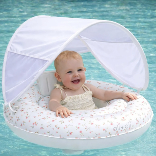 Baby Swim Seat with Sun Canopy - Bloom