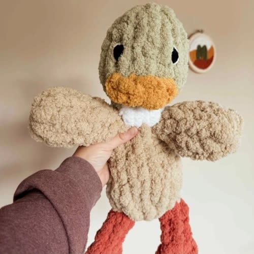 Mallard Duck Snuggler | Textile Trends with Liv