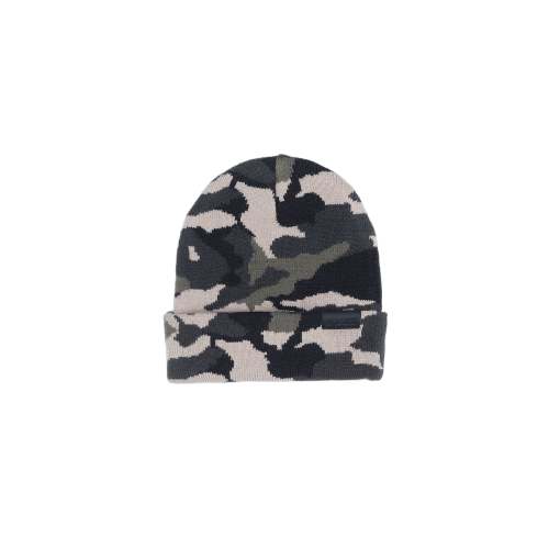 Knit Beanie - Oversized Camo