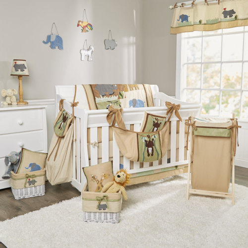 Zoomie Kids Akins 18 Piece Crib Bedding Set & Reviews | Wayfair