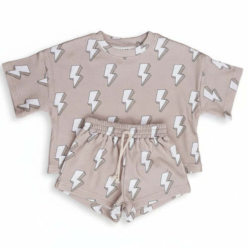 Shorts Set | Electric Beige