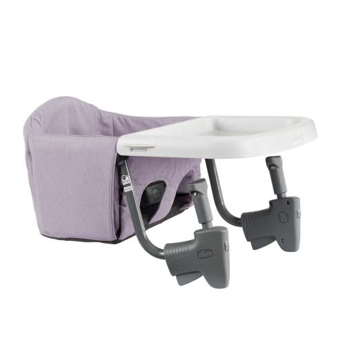Chicco FastLock® Go Hook-On Table Chair with Carry Bag for Babies and Toddlers - Lupine (Purple)