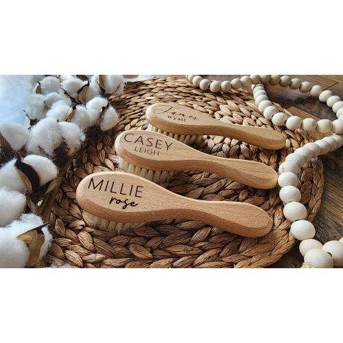 Personalized Baby Hair Brush
