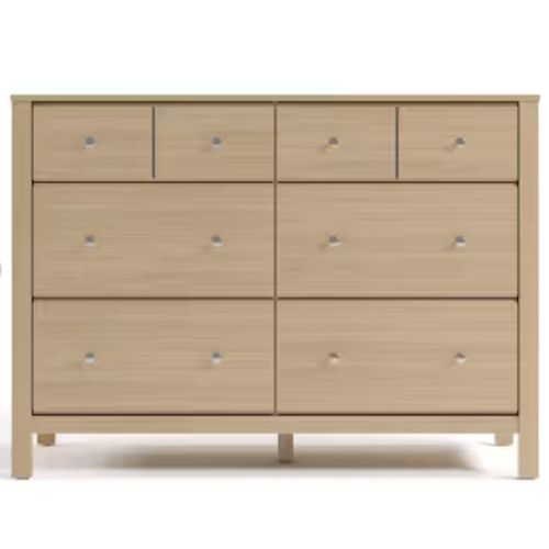 Horizon Driftwood 6-Drawer 47.88 in. Wide Dresser