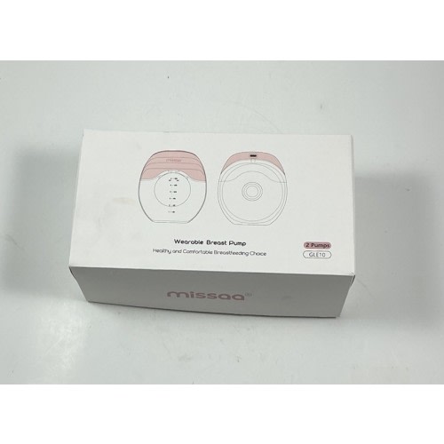 New Missaa Wearable Electric  Breast Pump GLE10 (2 pumps)