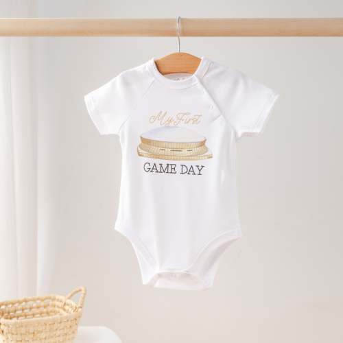 My First Game Day - Saints Organic Cotton Onesie