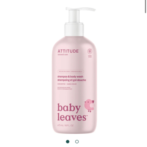 2-in-1 Baby Shampoo & Body Wash