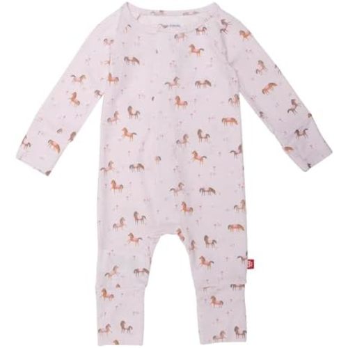 Magnetic Me Magnetic Convertible Coveralls | Silky Soft Modal Fabric | Baby Onsie Available in Sizes NB - 24M