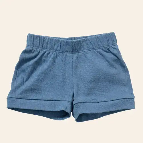 Baby Shorties | Blue 0-3M – Young Days