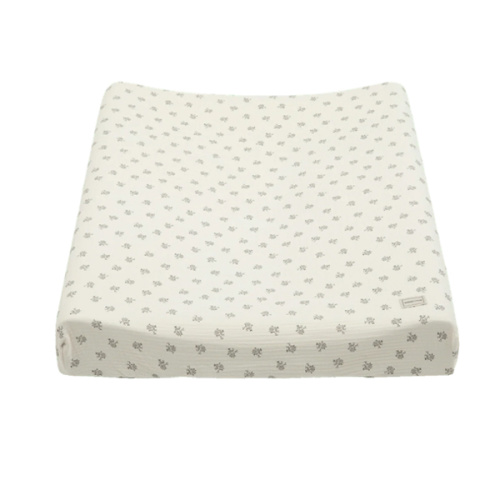 Changing Mat Cover Blossom Blue · Minicoton