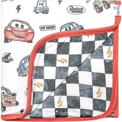 Copper Pearl Disney Pixar Cars 3-Layer Stretchy Quilt