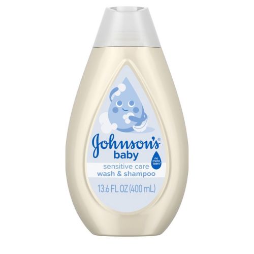 Johnson's Sensitive Care Baby 2-in-1 Body Wash & Shampoo - Lightly Scented - 13.5 fl oz