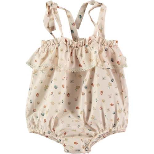 Wild Flowers Romper, Florals - Coco Au Lait | Maisonette