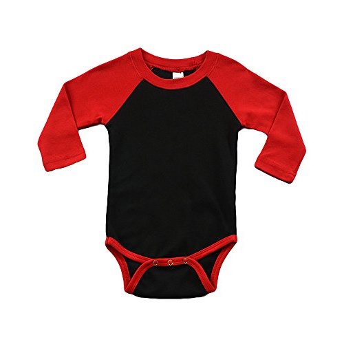 Monag Long Sleeve Raglan Baby Bodysuit