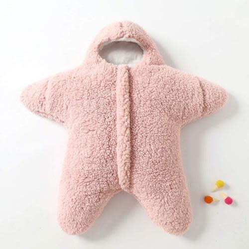 Newborn Baby Warm Starfish Romper Sleeping Bag
