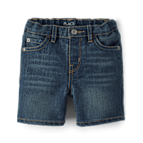 Baby And Toddler Boys Jean Shorts - BLUE | The Children's Place