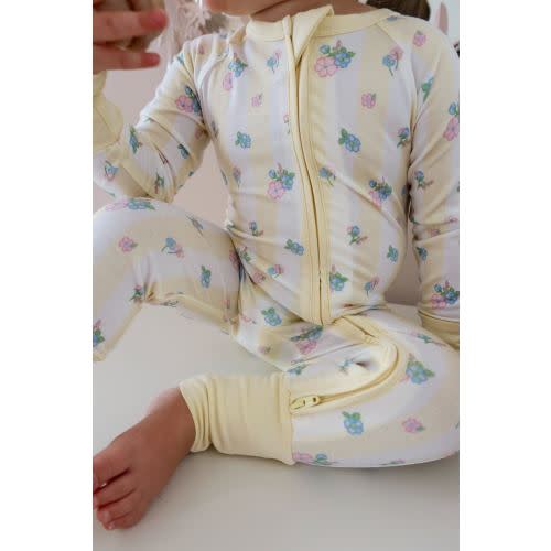 Harper Zipper Romper – In My Jammers