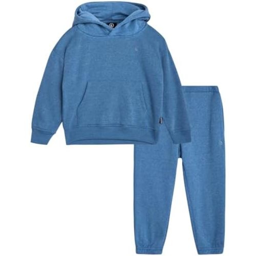 Volcom Toddler Boys Fleece Jogger Set - 2 Piece Hoodie & Pants (12M-7)