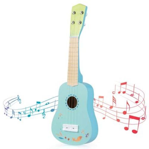 Costway 21 Inch Ukulele Guitar for Kids, 4 Strings Mini Ukulele with Basswood Body for 3+ Years Old