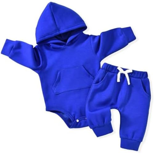 Aalizzwell Infant Baby Winter Hoodie Outfit