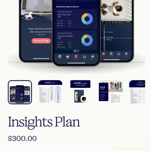 Nanit Milestone Plan: $300