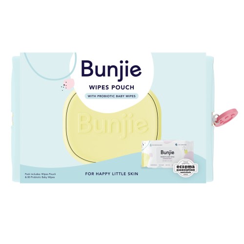 Bunjie Wipes Pouch + 80 Pack