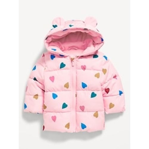 Water-Resistant Hooded Critter Puffer Jacket for Baby | Old Navy