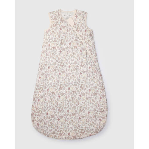 Baby Bamboo Muslin Sleep Sack 0.5 TOG - Hedgehog Forest