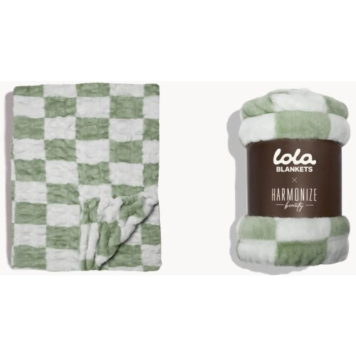 Matcha Check | Lola Blanket